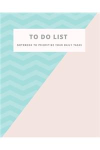 To Do List Notebook