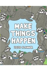 Make Things Happen 2020 Planner