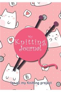 My knitting journal