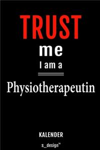 Kalender für Physiotherapeuten / Physiotherapeut / Physiotherapeutin