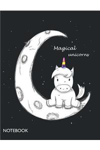 Magical unicorn notebook