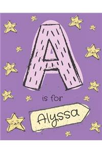 A is for Alyssa