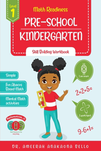 Math Readiness PRE-SCHOOL KINDERGARTEN