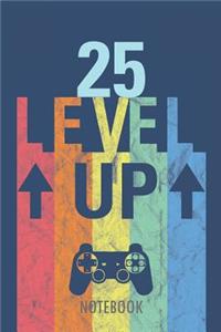25 Level Up - Notebook