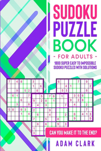 Sudoku Puzzle Book for Adults