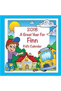 2018 - A Great Year for Finn Kid's Calendar