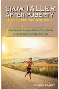 Grow taller after puberty exercise routine hand book