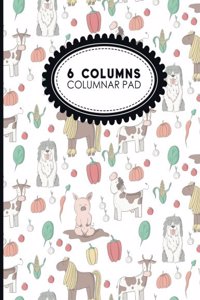 6 Columns Columnar Pad