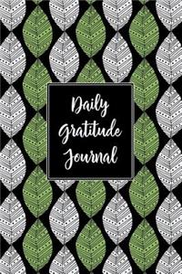 Gratitude Journal Abstract Leaves Pattern 8