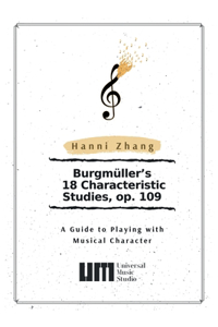 Burgmüller's 18 Characteristic Studies, Op. 109