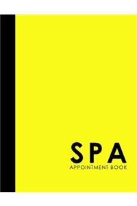 Spa Appointment Book