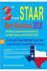 3rd Grade STAAR Math Workbook 2018