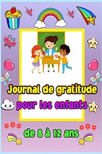 Journal de gratitude pour les enfants de 8 à 12 ans