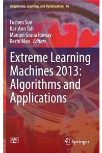 Extreme Learning Machines 2013: Algorithms and Applications