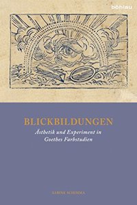 Blickbildungen: Asthetik Und Experiment in Goethes Farbstudien