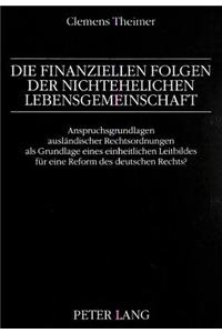 Die finanziellen Folgen der nichtehelichen Lebensgemeinschaft