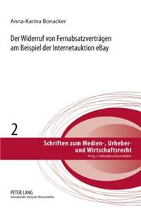 Der Widerruf Von Fernabsatzvertraegen Am Beispiel Der Internetauktion Ebay