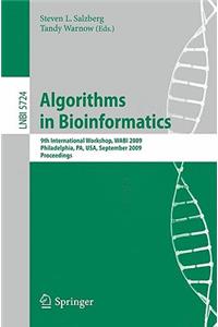 Algorithms in Bioinformatics