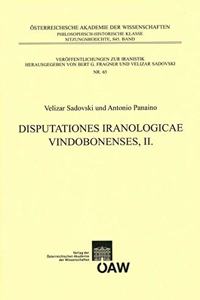 Disputationes Iranonolgicae Vindobonensis, II