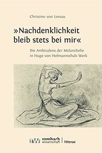 Nachdenklichkeit Bleib Stets Bei Mir