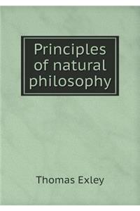 Principles of natural philosophy