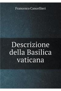 Descrizione Della Basilica Vaticana
