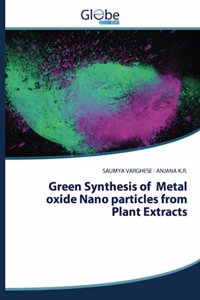 Green Synthesis of Metal oxide Nano particles from Plant Extracts