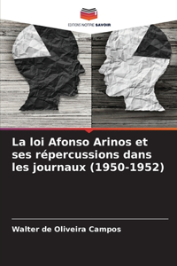 loi Afonso Arinos et ses répercussions dans les journaux (1950-1952)