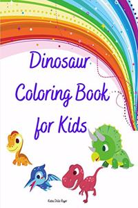 Dinosaur Coloring Book for Kids