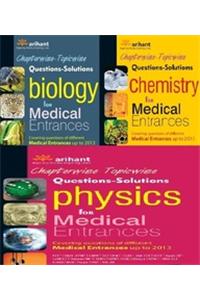 Medical Entrances: Physicschemistrybiology - Chapterwise, Topicwise (Set Of 3 Books)
