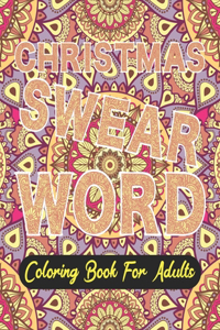 Christmas swear word coloring book for adults