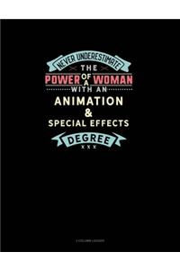 Never Underestimate The Power Of A Woman With An Animation & Special Effects Degree