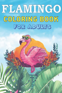 Flamingo Coloring Book For Adults