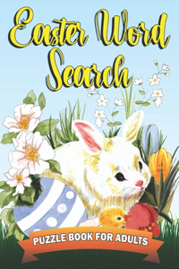 Easter Word Search Puzzle Book for Adults