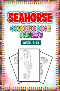 Seahorse Coloring Book for Kids