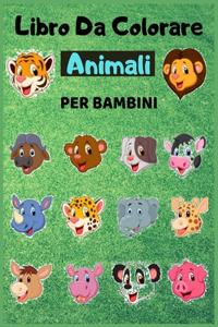 Libro Da colorare Animali Per Bambini