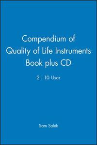 Compendium of Quality of Life Instruments Book plus CD 2-10 user