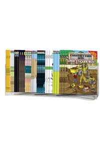 Coloring Bk Shelf Cars & Trucks Prepick 50 Bks