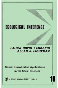 Ecological Inference