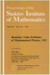 Boundary Value Problems Of Mathematical Physics. Xiv