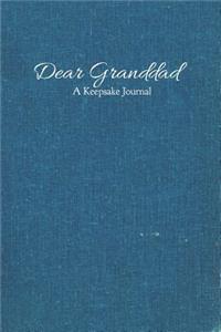 Dear Granddad A Keepsake Journal