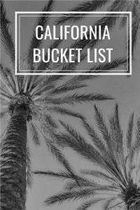 California Bucket List