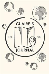 Claire's Travel Journal