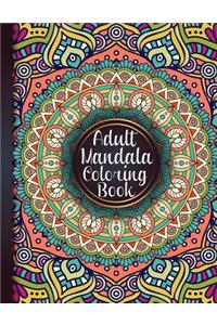 Adult Mandala Coloring Book