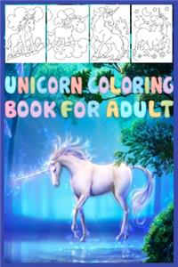 Unicorn Coloring Book For Adult