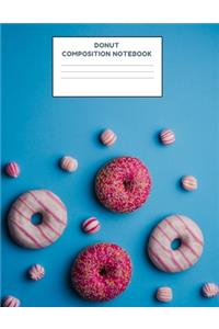 Donut Composition Notebook