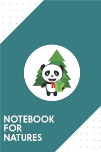 Notebook for Natures