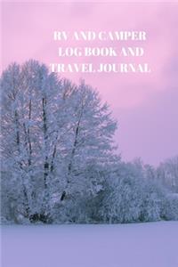RV and Camper Log Book and Travel Journal
