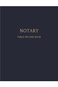 Notary Public Record Book