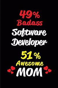49% Badass Software Developer 51% Awesome Mom